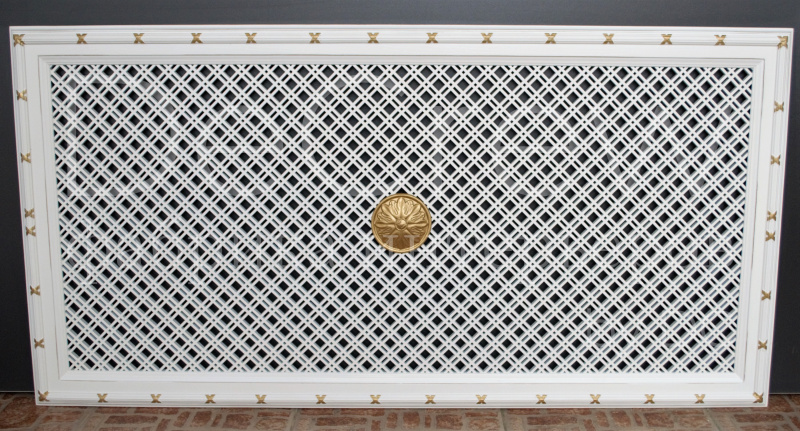 Изображение: Экран радиатора отопления 009