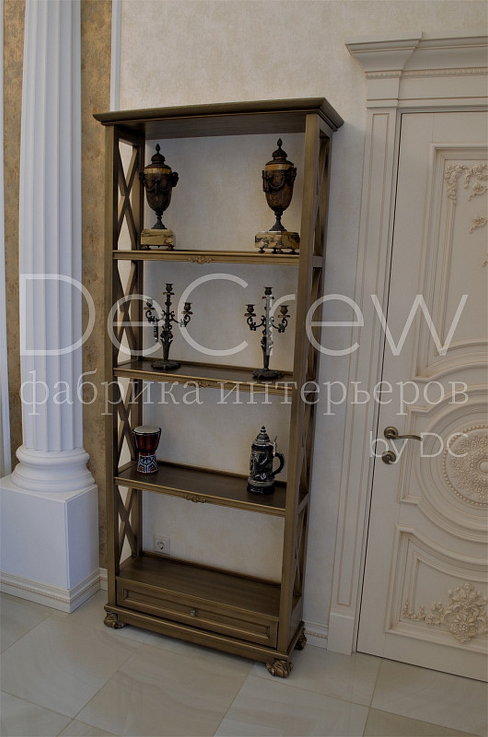 Изображение: Стеллаж с открытыми полками