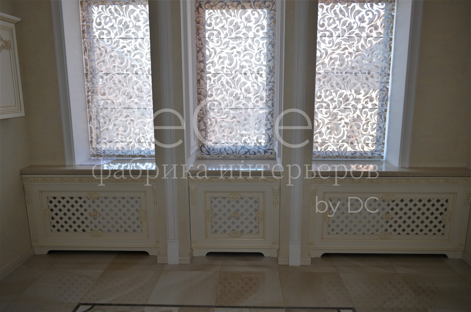 Изображение: Экран радиатора отопления 006