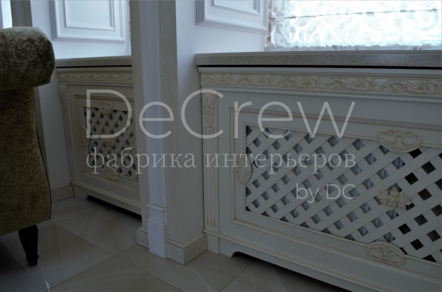 Изображение: Экран радиатора отопления 006