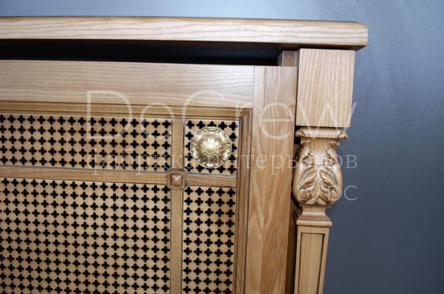 Изображение: Экран радиатора отопления 007