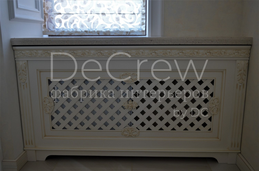 Изображение: Экран радиатора отопления 006