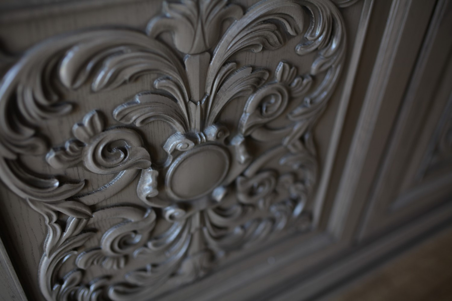 Изображение: Шкаф витрина для посуды 2