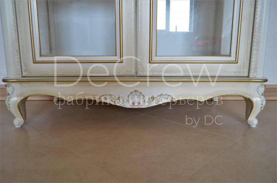 Изображение: Шкаф витрина для посуды 3