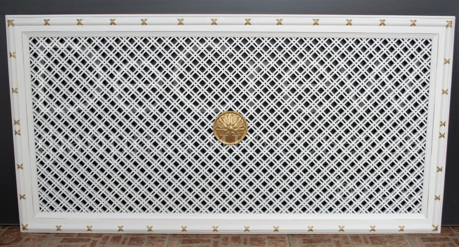 Изображение: Экран радиатора отопления 009