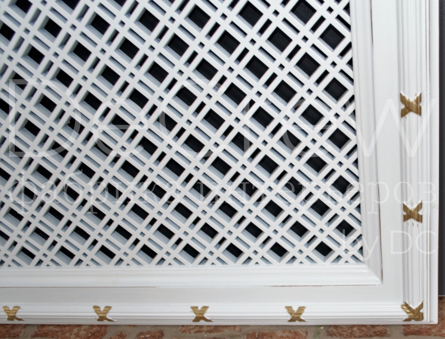 Изображение: Экран радиатора отопления 009