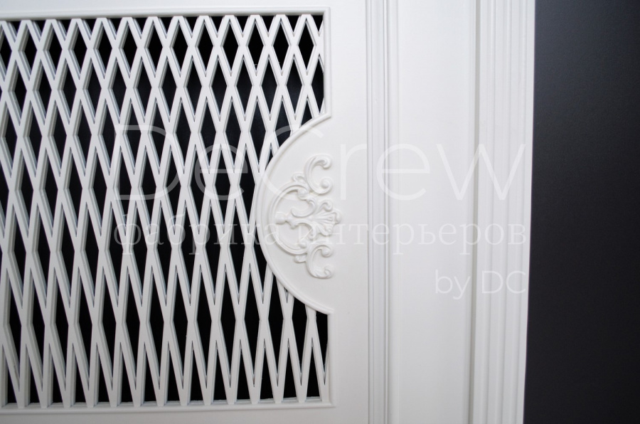 Изображение: Экран радиатора отопления 003