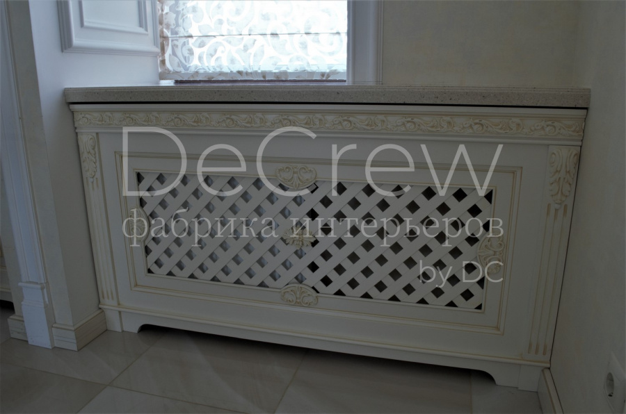 Изображение: Экран радиатора отопления 006